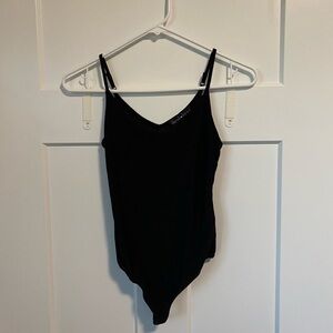 Derek Heart Black Sleeveless Bodysuit